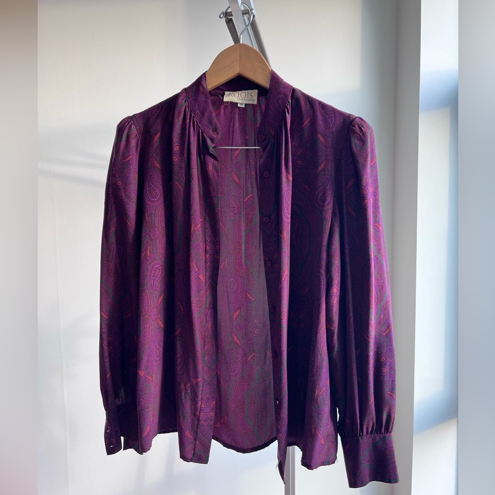 Vintage Silk Blouse